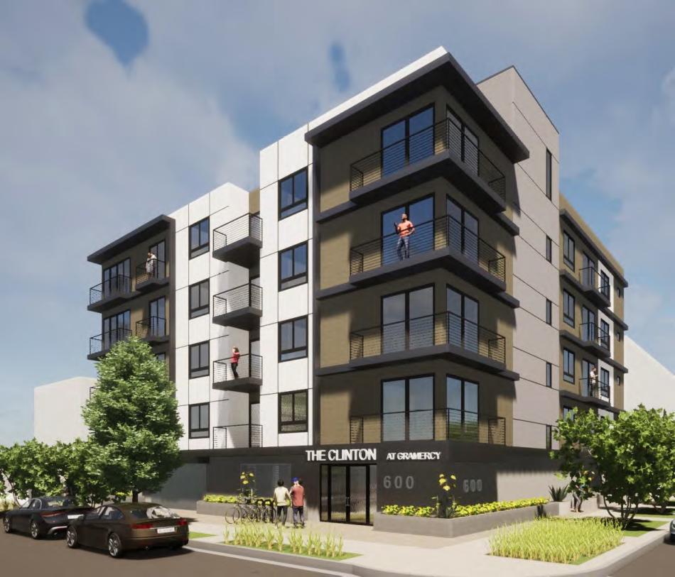 Apartments planned for empty lot at 600 N Gramercy Place in Larchmont
